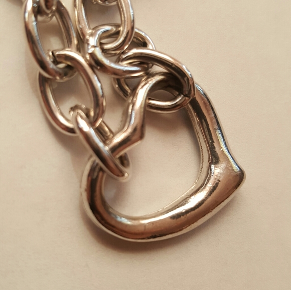 Heart chain bracelet - Picture 5 of 8